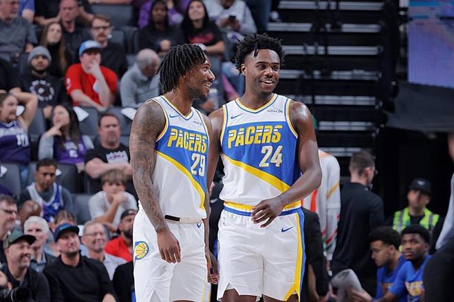 印第安纳步行者力克热火 科比·布朗全面爆发引