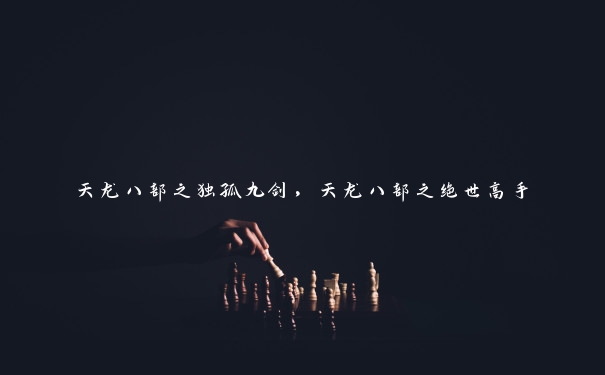 天龙八部之独孤九剑，天龙八部之绝世高手