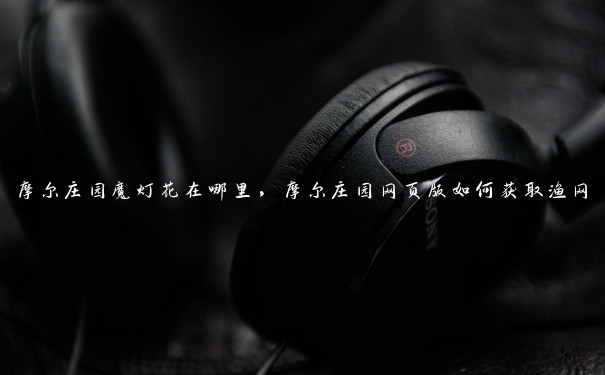 摩尔庄园魔灯花在哪里,摩尔庄园网页版如何获取渔网 摩尔庄园魔灯花在哪里,摩尔庄园网页版如何获取渔网