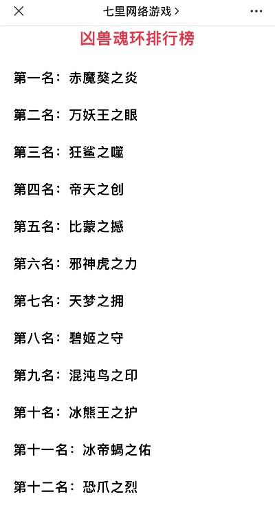 梦幻召唤兽手游排行榜前十-梦幻召唤兽手游排行榜